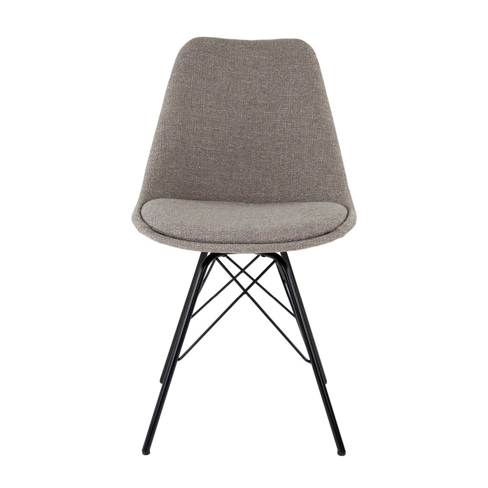 Chaise de Bureau Gris Texturée Confort et Élégance Moderne | OLIV - Designix