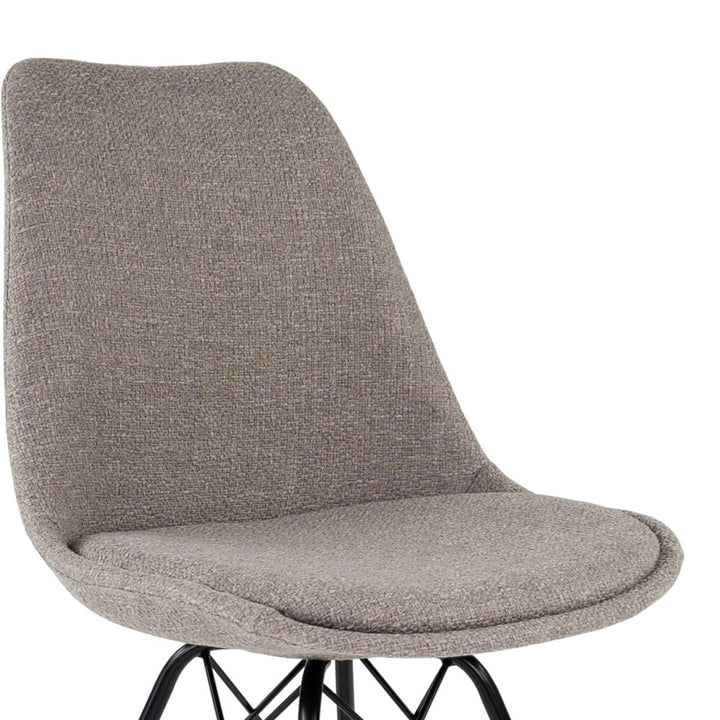 Chaise de Bureau Gris Texturée Confort et Élégance Moderne | OLIV - Designix