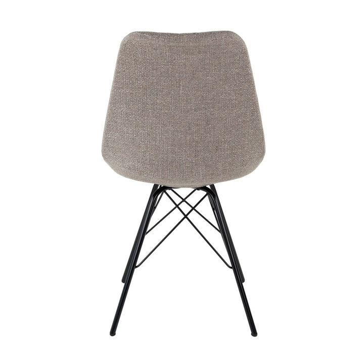 Chaise de Bureau Gris Texturée Confort et Élégance Moderne | OLIV - Designix