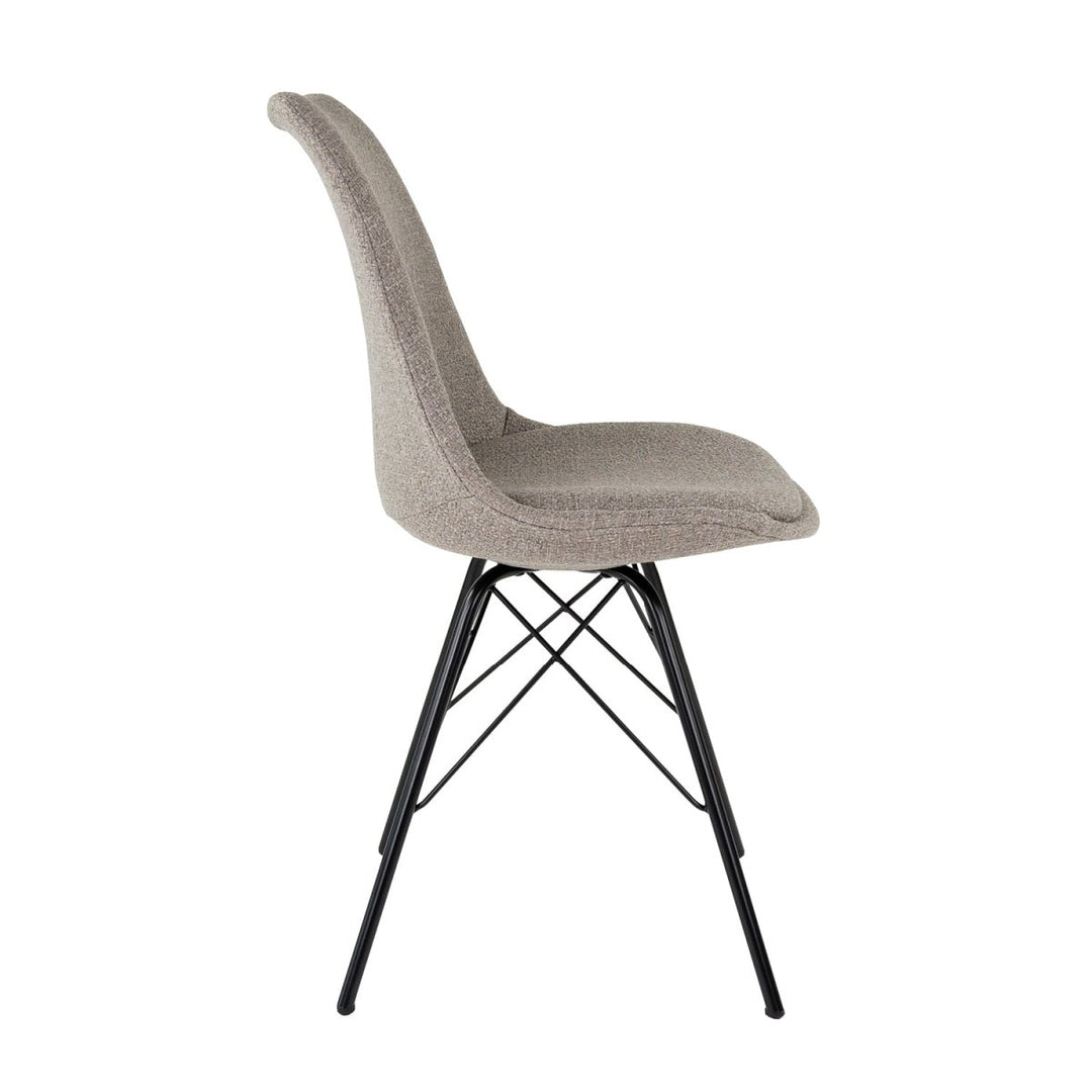 Chaise de Bureau Gris Texturée Confort et Élégance Moderne | OLIV - Designix