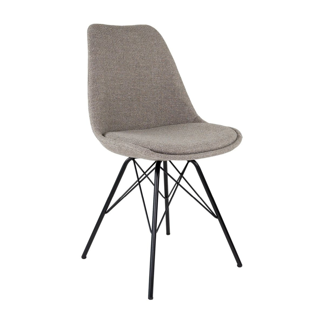 Chaise de Bureau Gris Texturée Confort et Élégance Moderne | OLIV - Designix