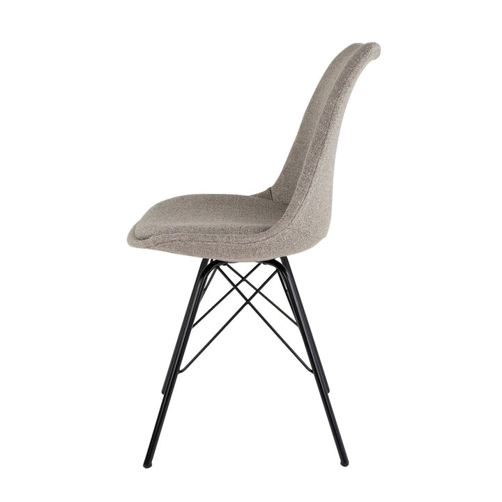 Chaise de Bureau Gris Texturée Confort et Élégance Moderne | OLIV - Designix
