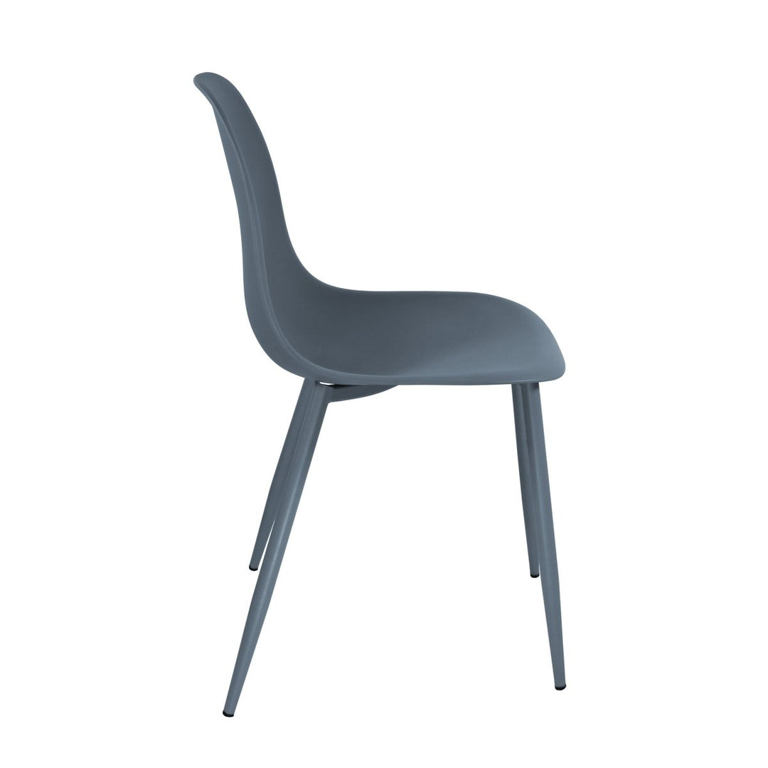 Chaise de Jardin Confort Plastique AntiUV Design | NERO - Designix