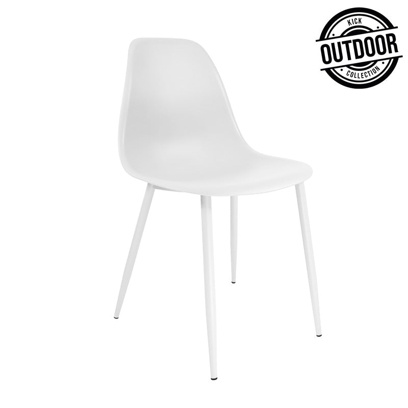Chaise de Jardin en Plastique Confortable et Résistante | NOVA - Designix