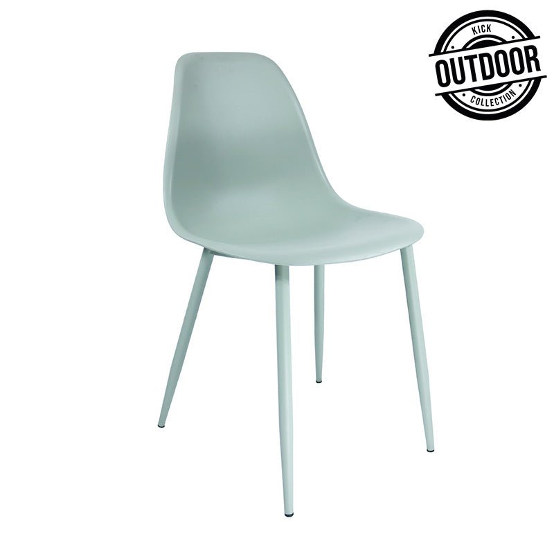 Chaise de Jardin Moderne et Confort Pistache | LUMI - Designix