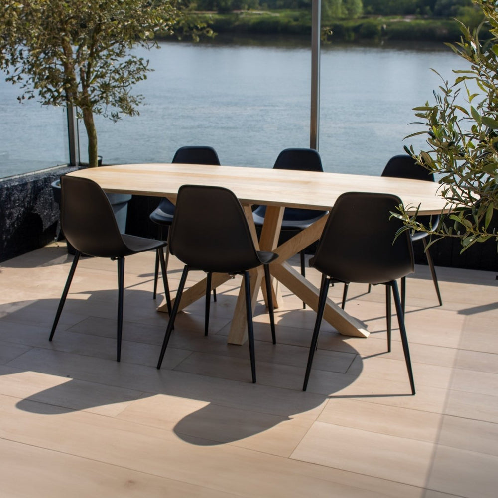 Chaise de Jardin Moderne et Confort Pistache | LUMI - Designix