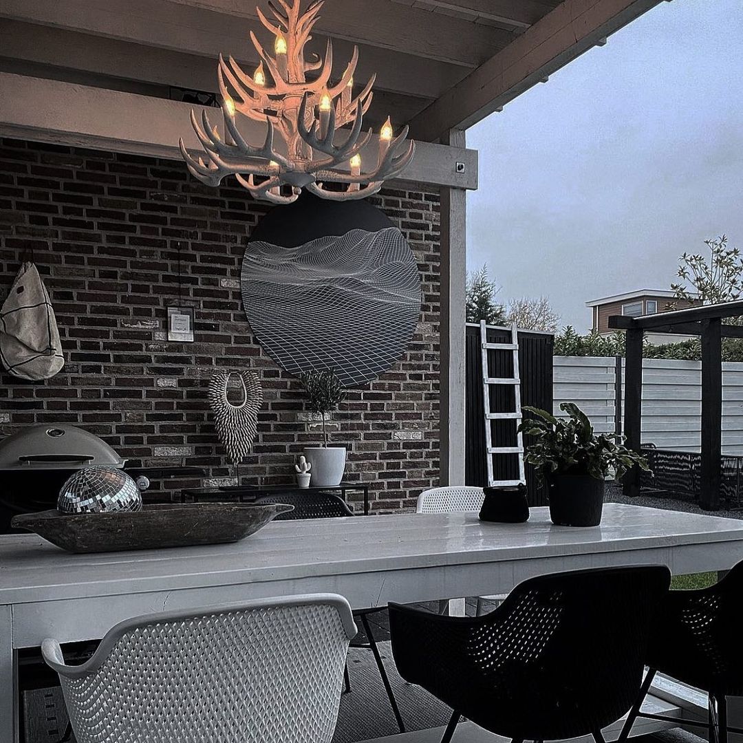 Chaise de Jardin Polyvalente pour Intérieur et Extérieur | LUNA - Designix