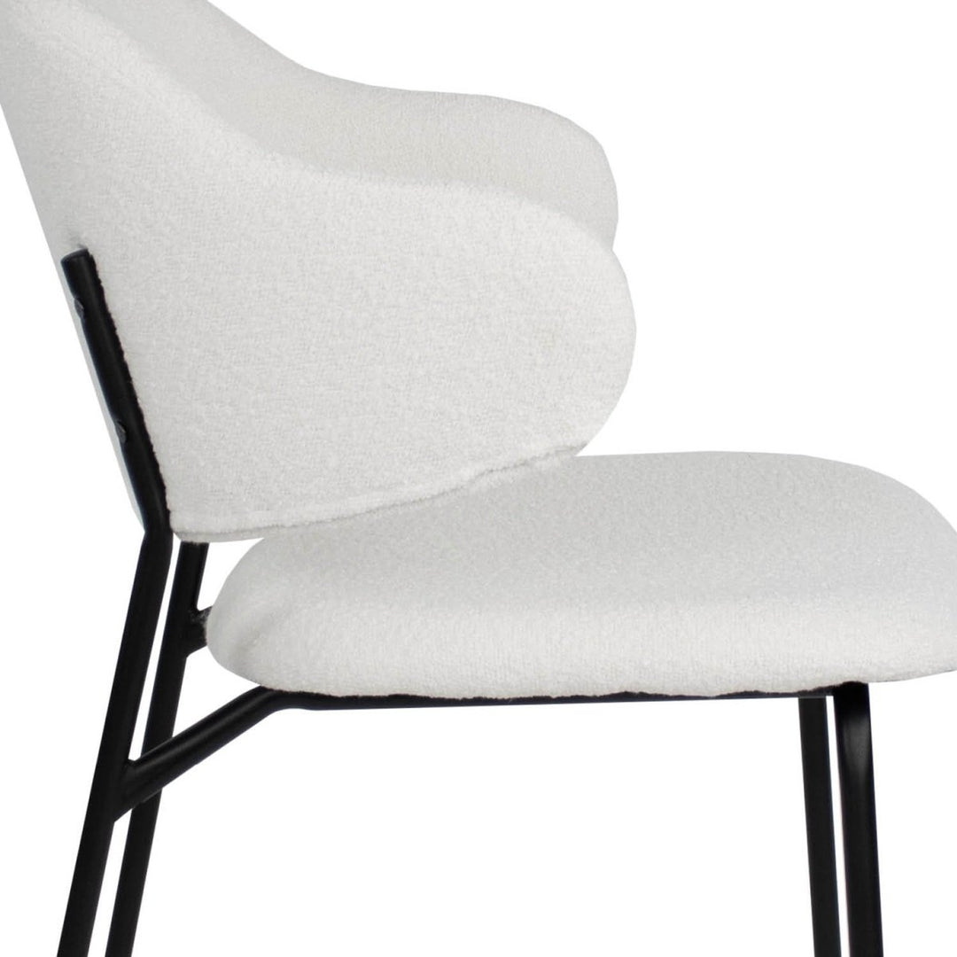 Chaise de Salle à Manger Bouclée Confortable | LUMA - Designix