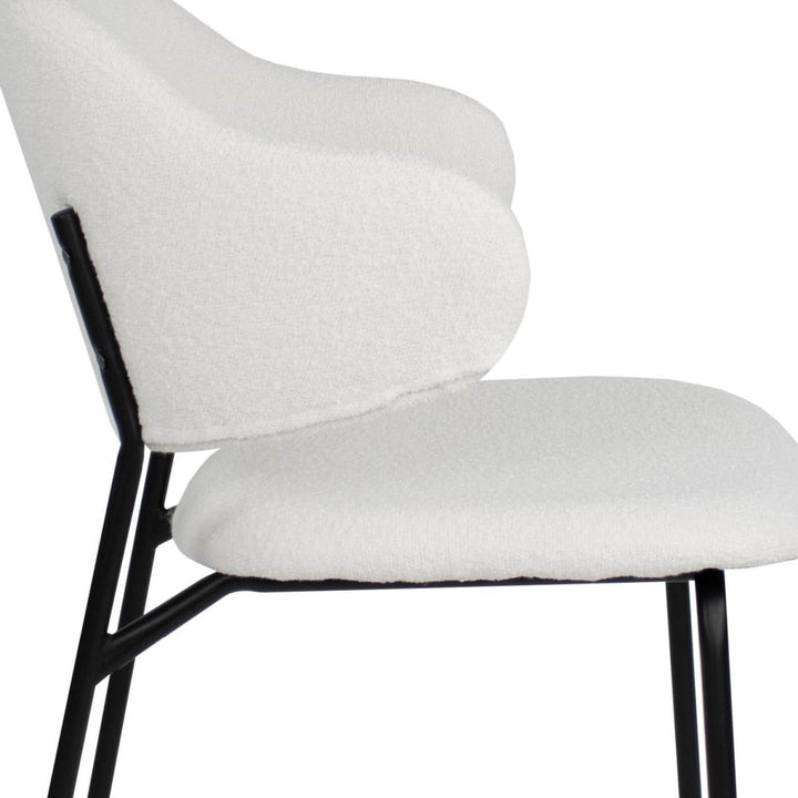 Chaise de Salle à Manger Bouclée Confortable | LUMA - Designix