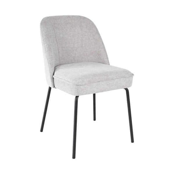 Chaise de Salle à Manger Confort Moderne Tissée | LUXA