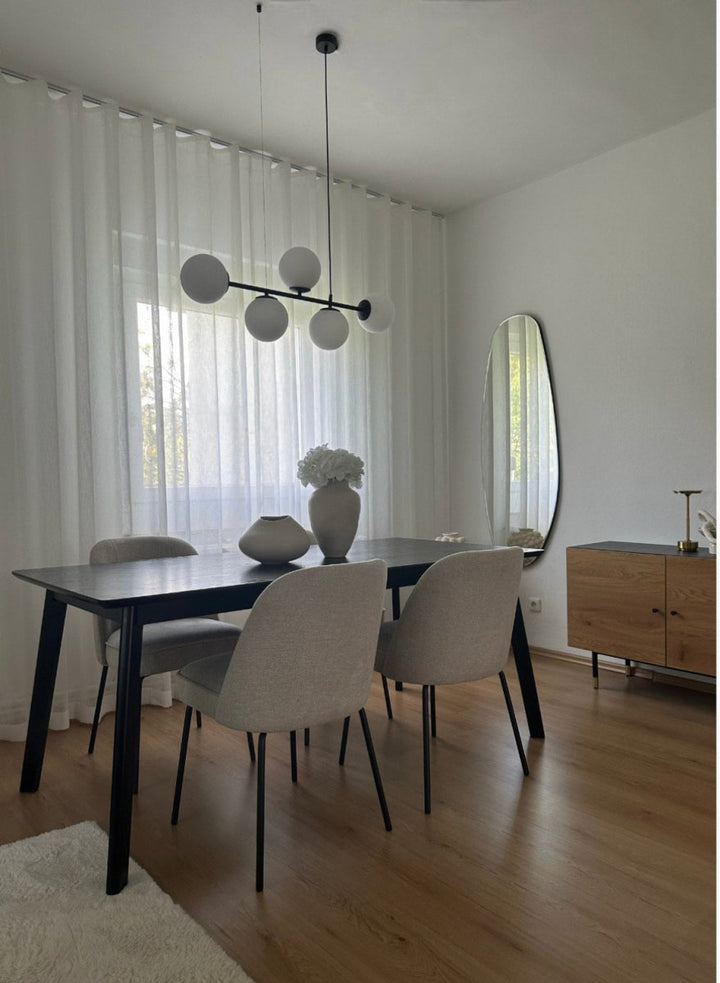 Chaise de Salle à Manger Confort Moderne Tissée | LUXA - Designix