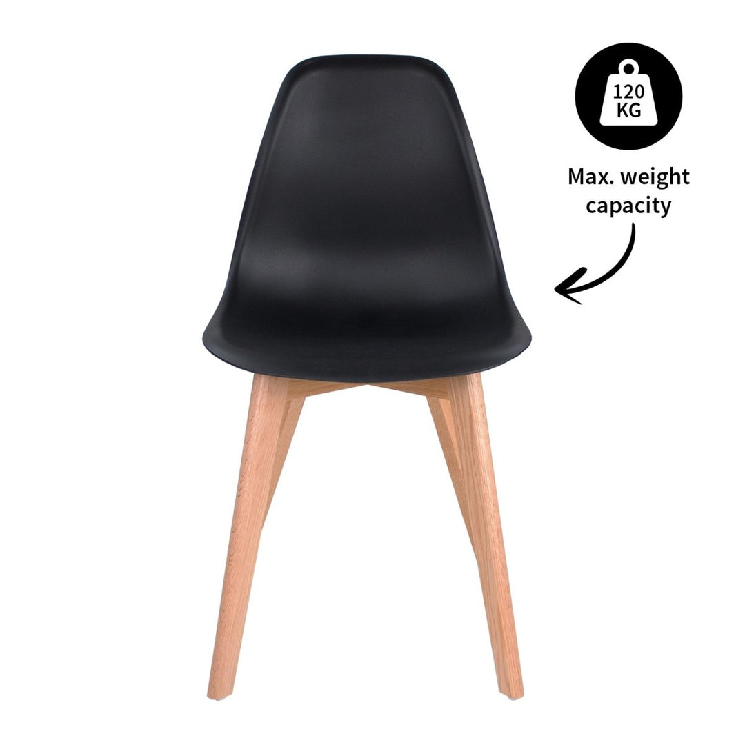 Chaise De Salle A Manger Confortable En Plastique Facile A Entretenir | NOVA - Designix