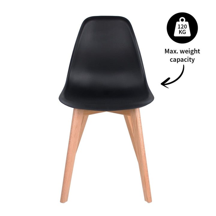 Chaise De Salle A Manger Confortable En Plastique Facile A Entretenir | NOVA - Designix