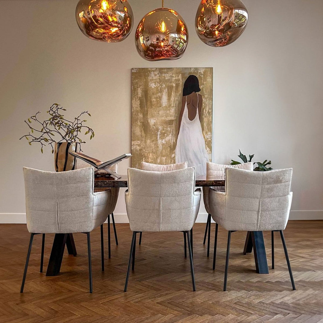 Chaise de salle à manger contemporaine et confortable | GOOS - Designix