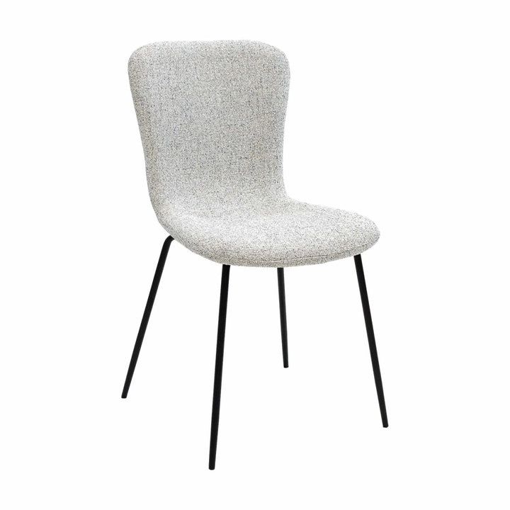 Chaise de salle à manger Crème Texturée Premium | NOVA - Designix