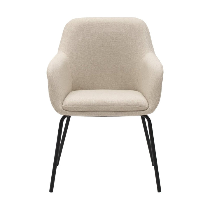 Chaise de Salle à Manger Design et Confort avec Tissu Texturé | NOVA - Designix