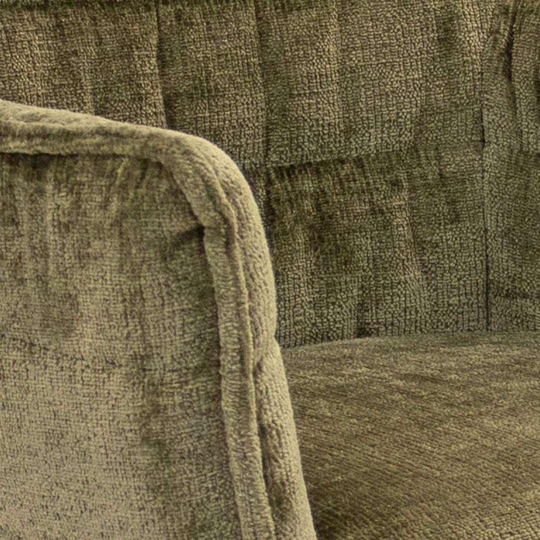 Chaise de salle à manger design moderne et confortable vert | GOOS - Designix