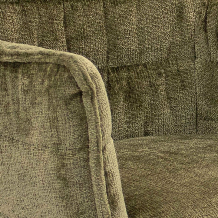 Chaise de salle à manger design moderne et confortable vert | GOOS - Designix