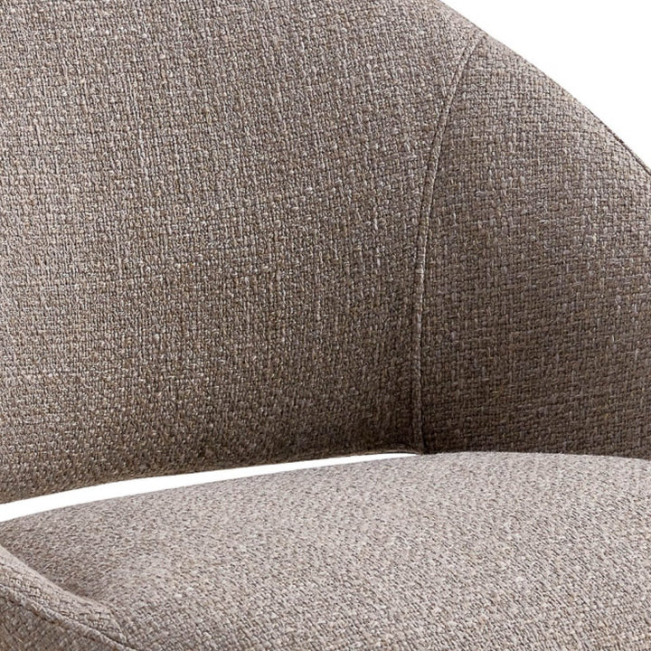 Chaise De Salle À Manger Moderne Avec Habillage Tissu Texturé Confortable | MELI - Designix