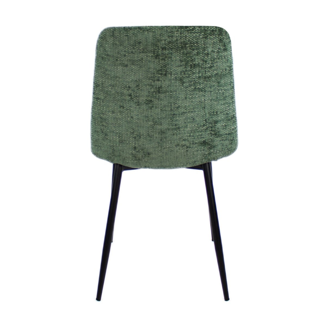 Chaise de Salle à Manger Moderne Confort Chenille | DENA - Designix