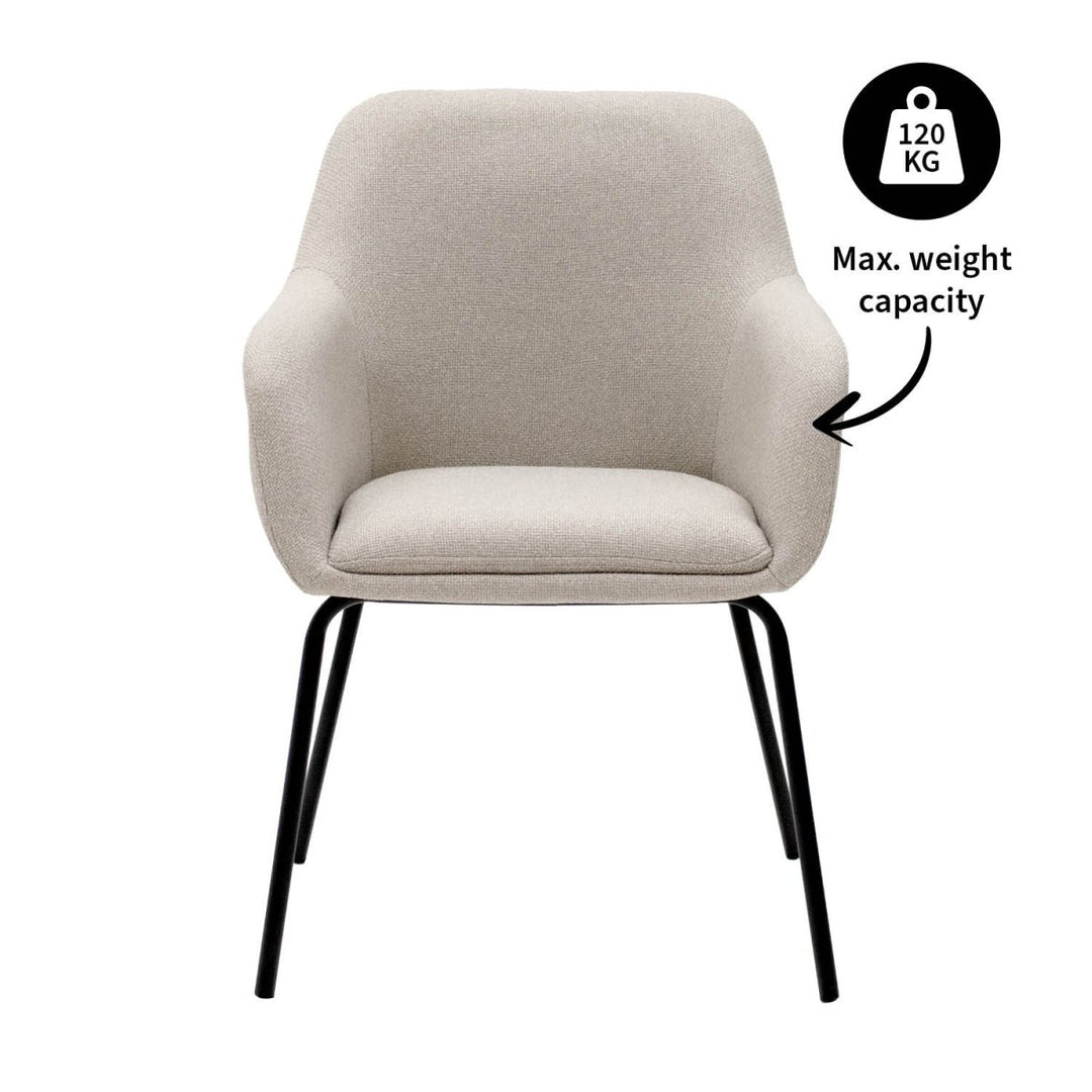 Chaise de Salle à Manger Moderne Confort | LUXA - Designix