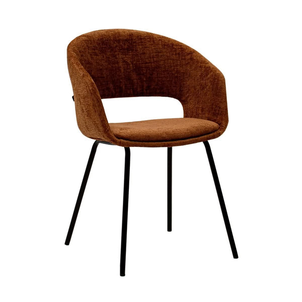 Chaise De Salle À Manger Moderne En Tissu Texturé | FIRA