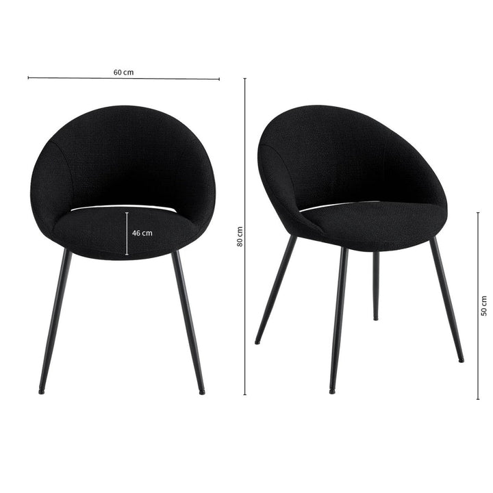 Chaise de Salle à Manger Moderne et Confort | LUMI - Designix