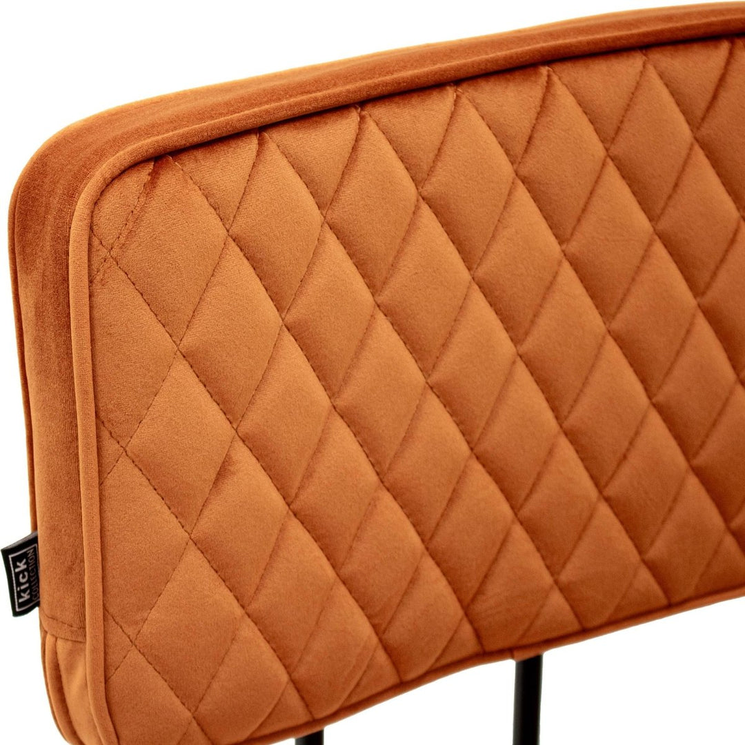 Chaise de Salle à Manger Velours Capitonné Chic Rétro | LUMI - Designix