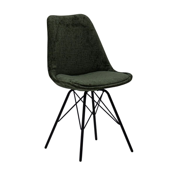 Chaise De Salle À Manger Velours Tissu Confort Moderne | Luma