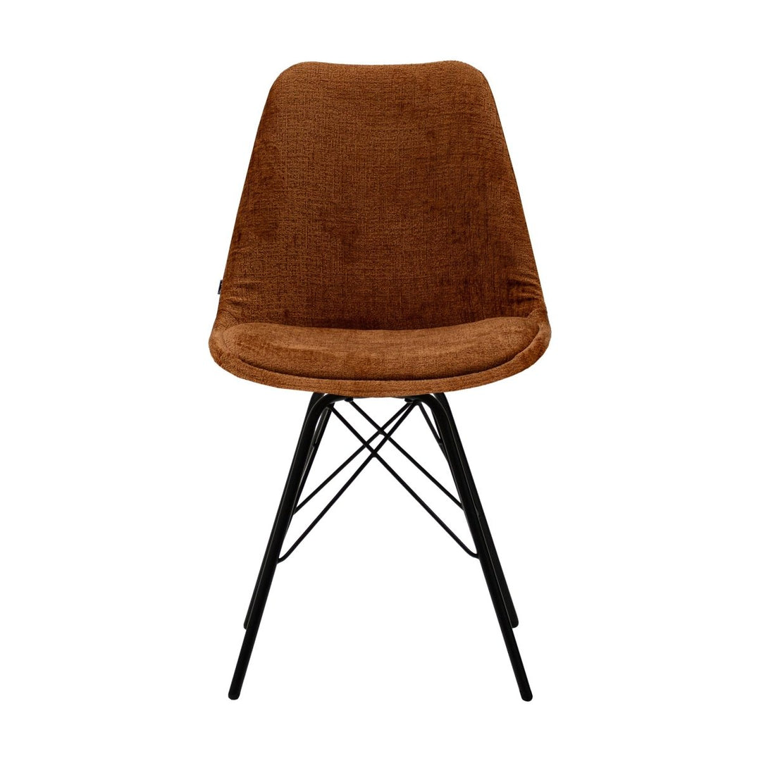 Chaise de Salle à Manger Velours Tub Design Confort Moderne | LUNA - Designix