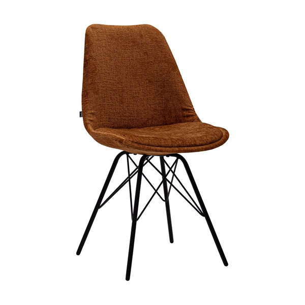 Chaise de Salle à Manger Velours Tub Design Confort Moderne | LUNA