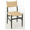 Chaise Hêtre Cordes Noires Design | Ulen