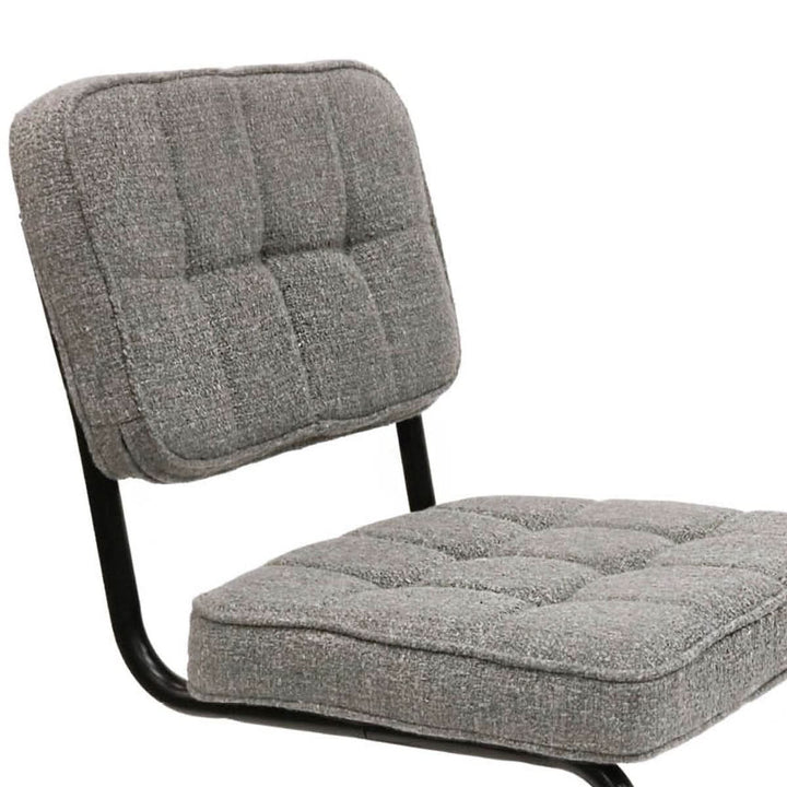 Chaise Ivy Buisframe Gris Moderne Confort Élégante | NOVA - Designix