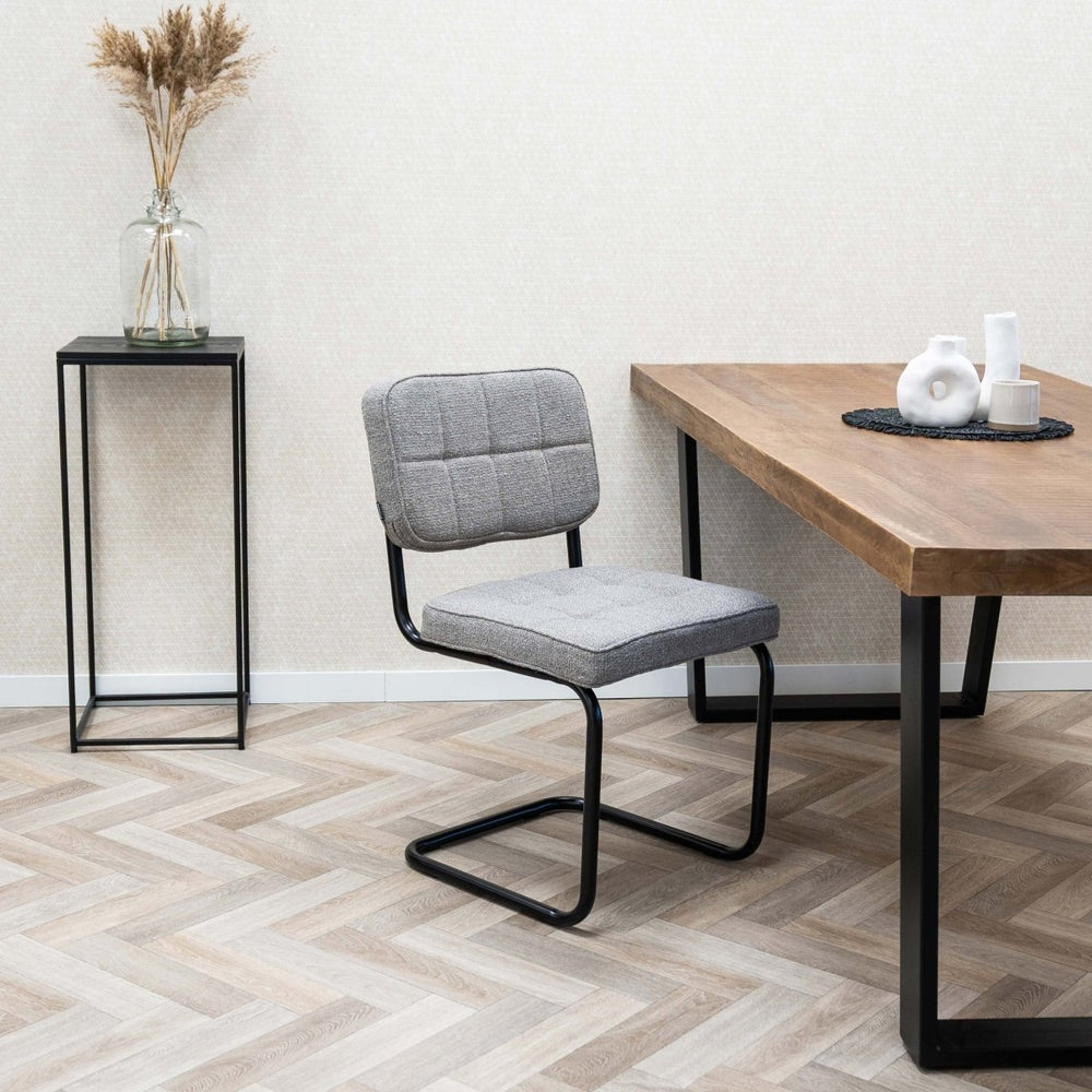 Chaise Ivy Buisframe Gris Moderne Confort Élégante | NOVA - Designix