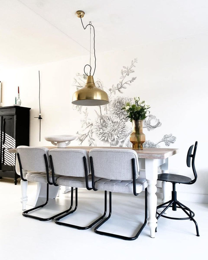 Chaise Ivy Buisframe Gris Moderne Confort Élégante | NOVA - Designix
