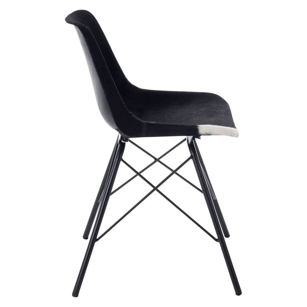 Chaise Métal Peau de Chèvre | Vira