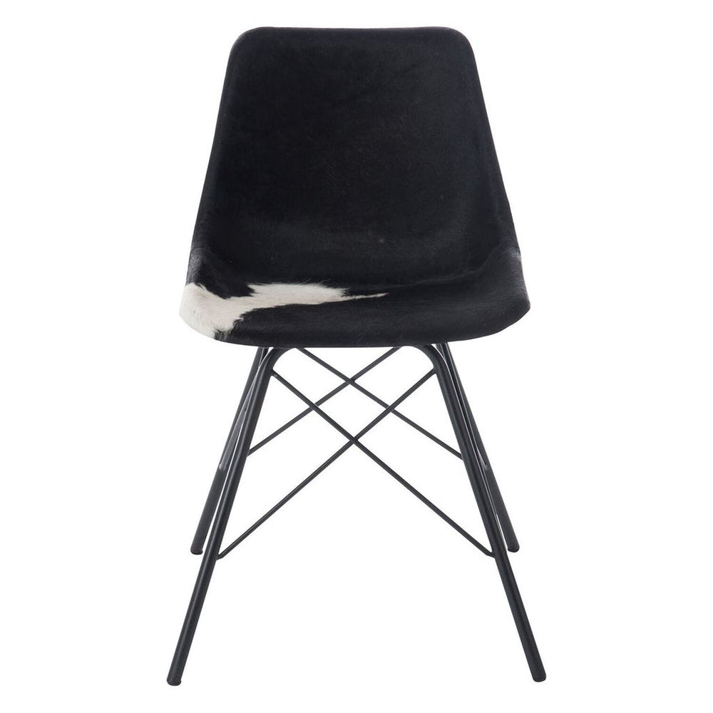 Chaise Métal Peau de Chèvre | Vira - Designix Chaises