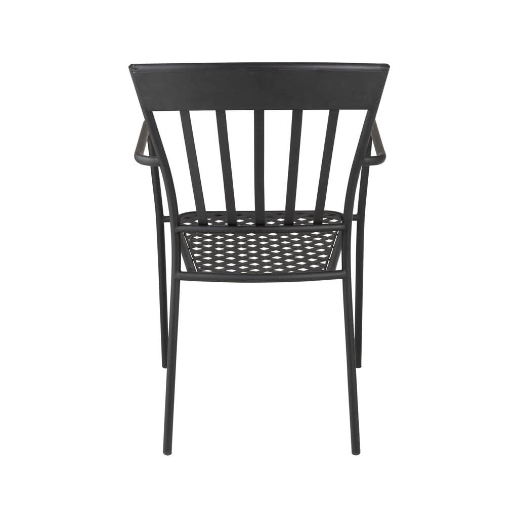 Chaise Mosaïque Verre Métal Rouge | Bylo
