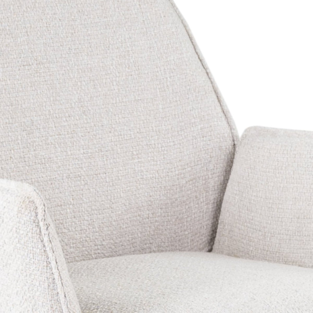 Chaise pivotante Alex - Blanc - Designix