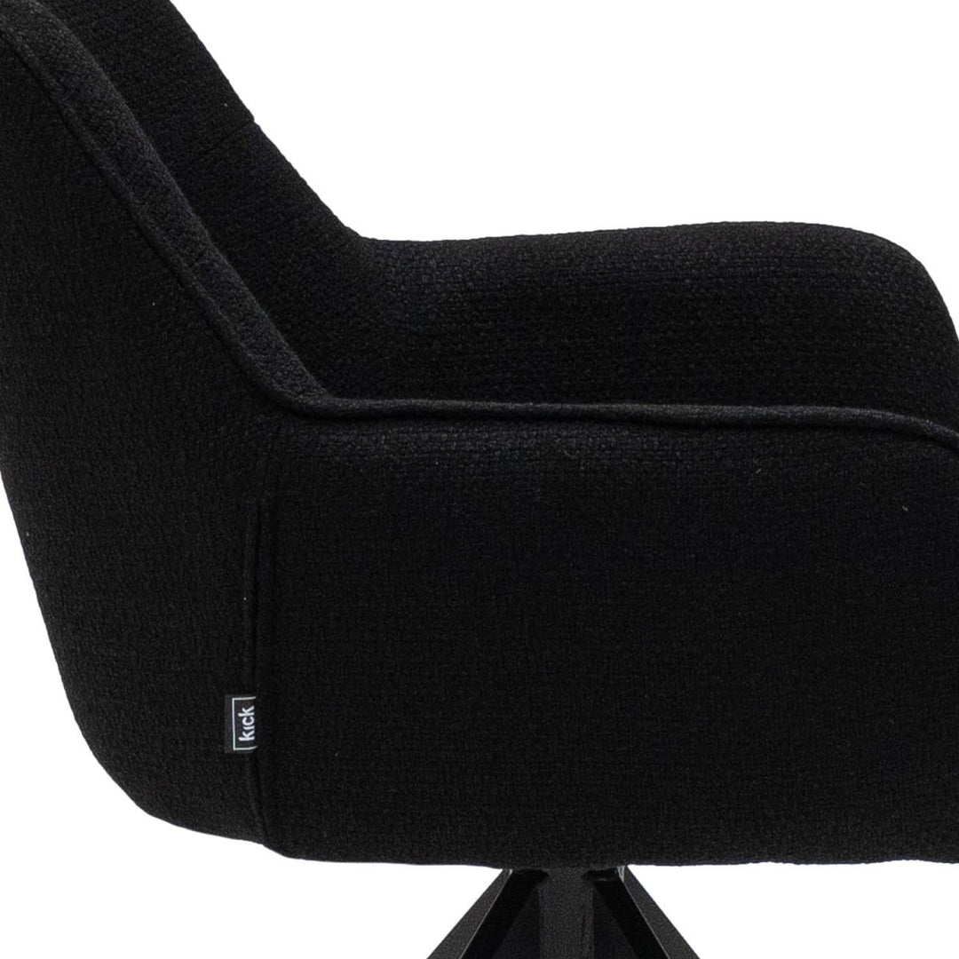 Chaise Pivotante Moderne Confort Et Revêtement Tissé Durable 360 | NOVA - Designix
