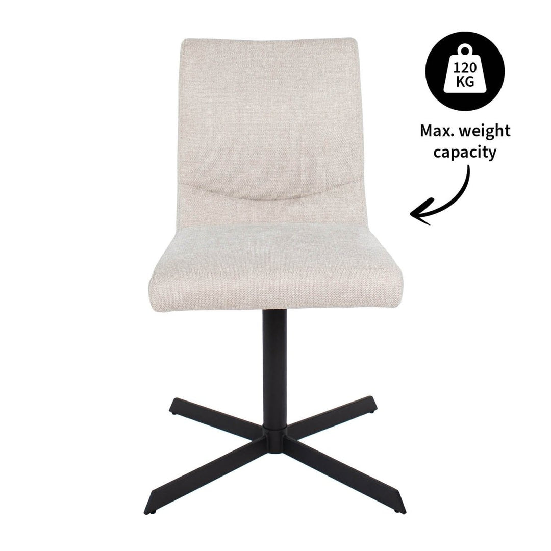 Chaise Pivotante Moderne et Chic Pour Salon | VYNA - Designix