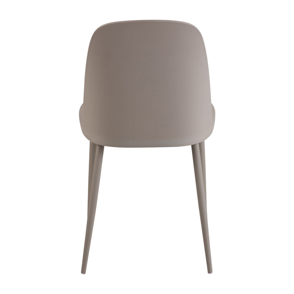 Chaise Polypropylène Grise Leo | Hira - Designix Chaises