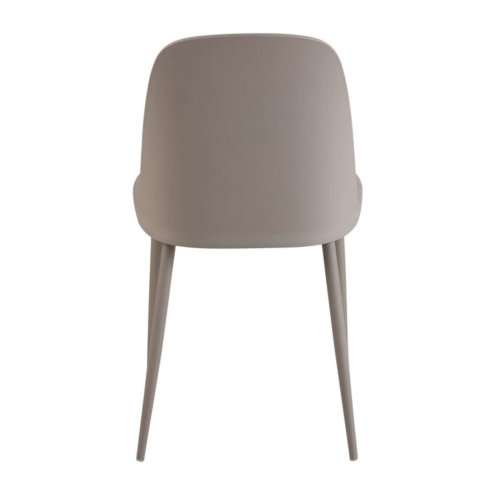 Chaise Polypropylène Grise Leo | Hira - Designix Chaises