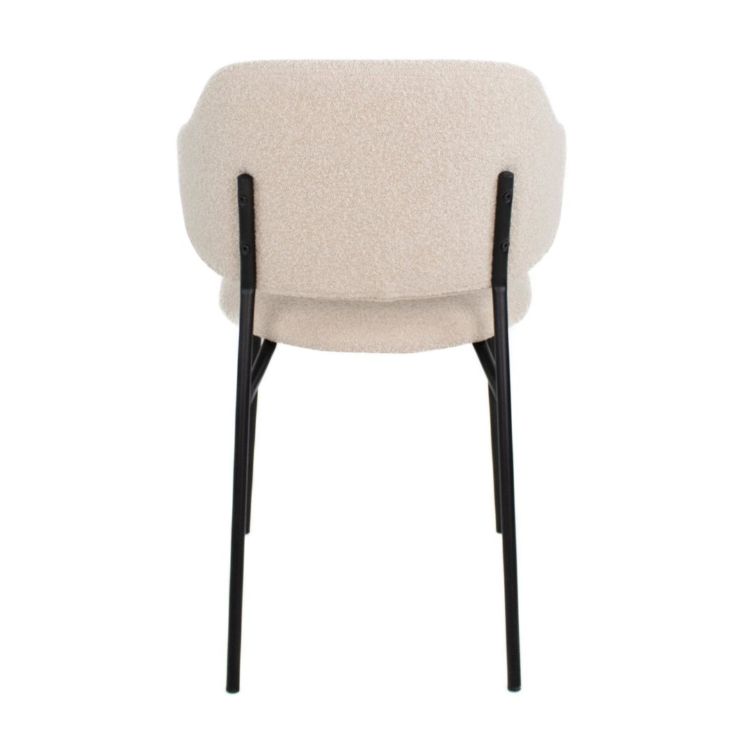 Chaise Salle À Manger Bouclé Confort Moderne | NOVA - Designix