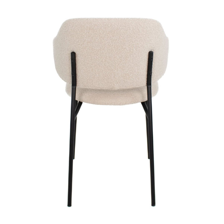 Chaise Salle À Manger Bouclé Confort Moderne | NOVA - Designix