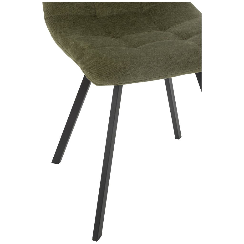 Chaise Salle à Manger Verte | Pale - Designix Chaises