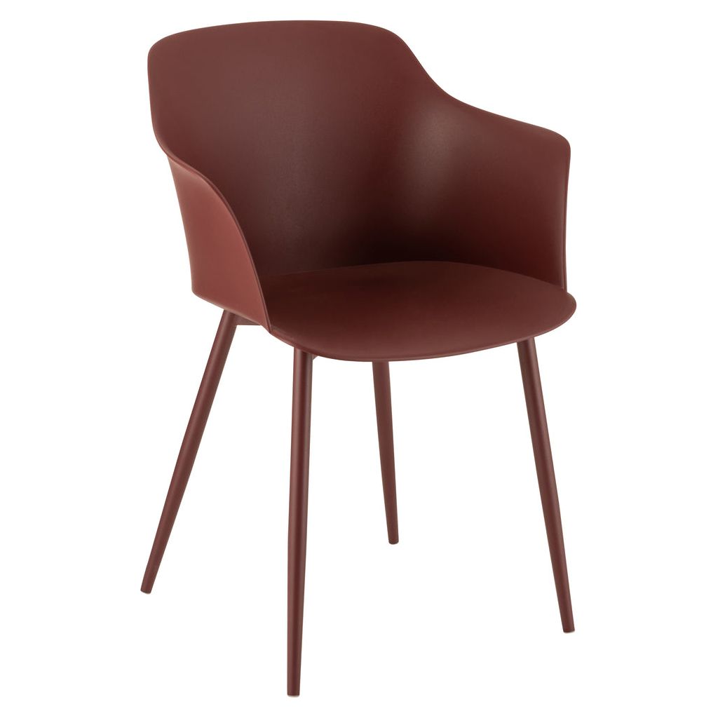 Chaise Tub Bordeaux Design | Xina - Designix Chaises
