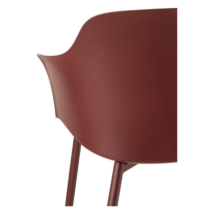 Chaise Tub Bordeaux Design | Xina - Designix Chaises