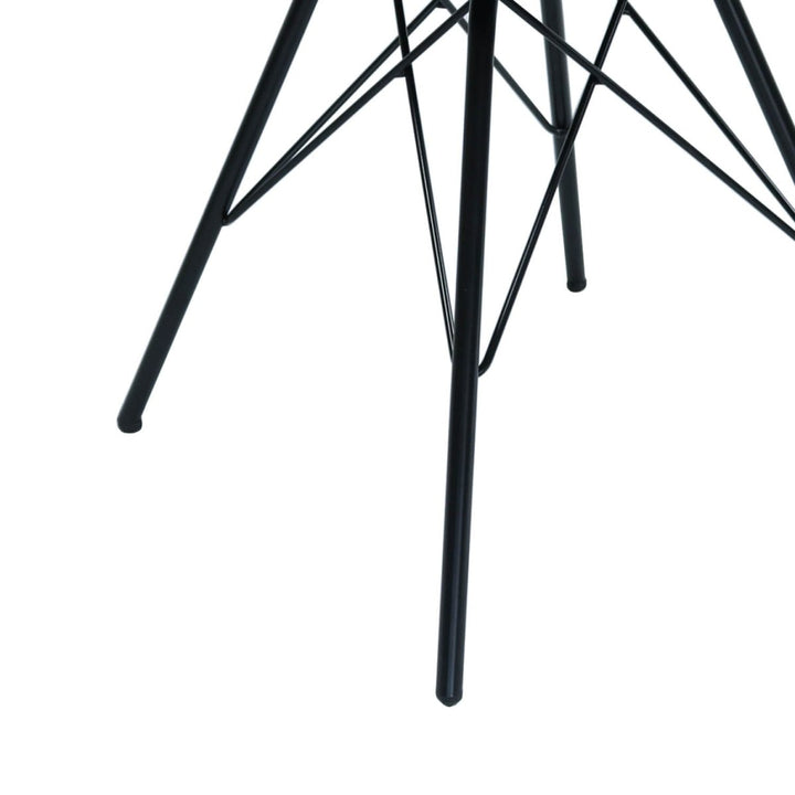 Chaise Velours Bleu Foncé Confort Moderne pour Salle à Manger | LUMI - Designix