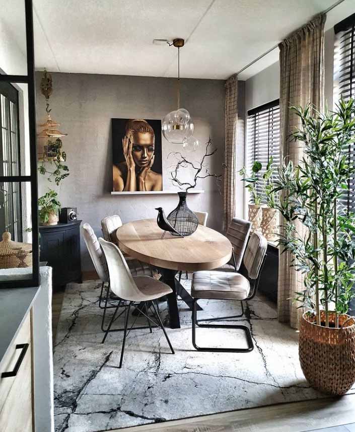 Chaise Velours Confort Moderne Orange Durable | LUMA - Designix